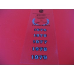 bultaco sherpa 199 adhesivo campeonatos de encima del deposito