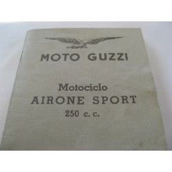 guzzi 250 airone sport mantenimiento en italiano