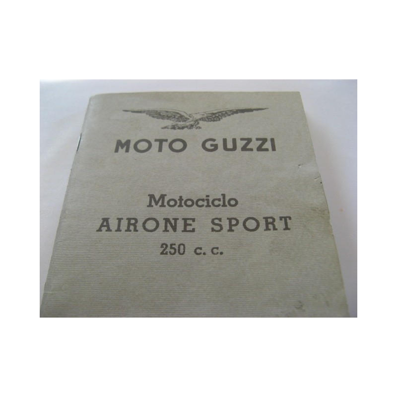 guzzi 250 airone sport mantenimiento en italiano