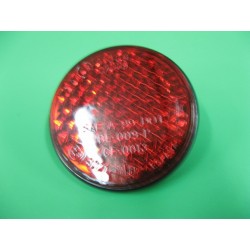 catadrioptico rojo con tornillo de 55 mm