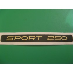 montesa impala "sport 250" adhesivo oro y negro
