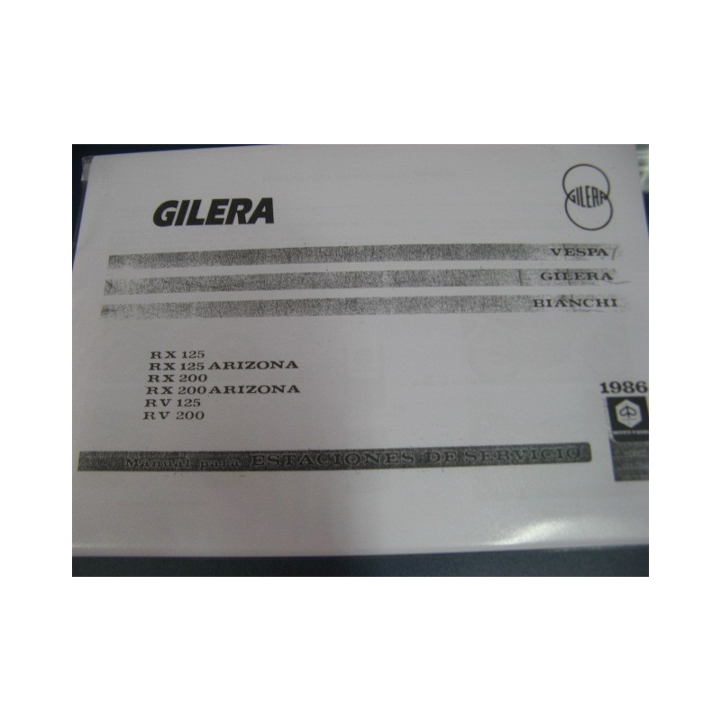 gilera RX arizona 125/200 reparaciones