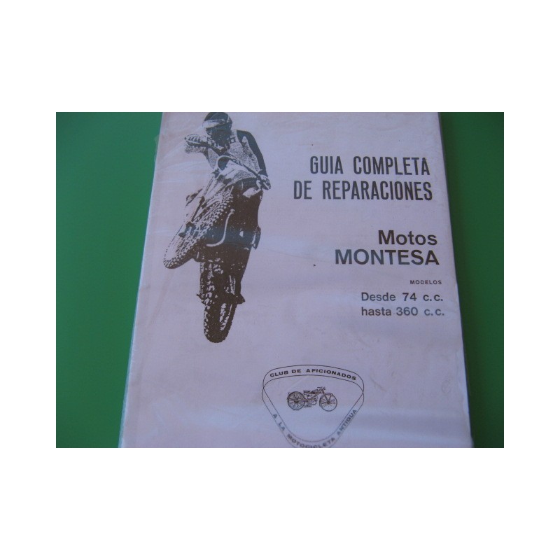 montesa 1 guia de reparaciones para motos desde 75 hasta 360 cc