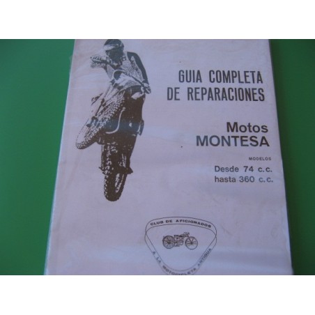 montesa 1 guia de reparaciones para motos desde 75 hasta 360 cc