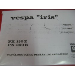 vespa iris PX 200 E despiece
