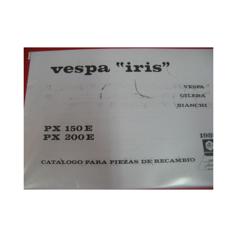vespa iris PX 200 E despiece