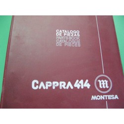 montesa cappra 414 VE libro de despiece original