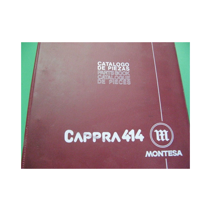 montesa cappra 414 VE libro de despiece original