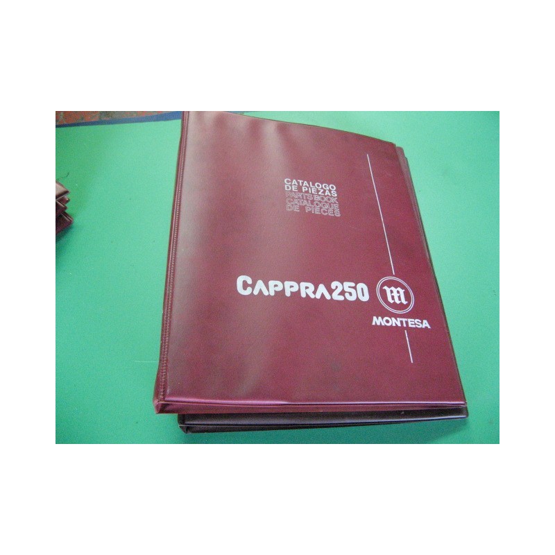montesa cappra 250 VE libro de despiece original