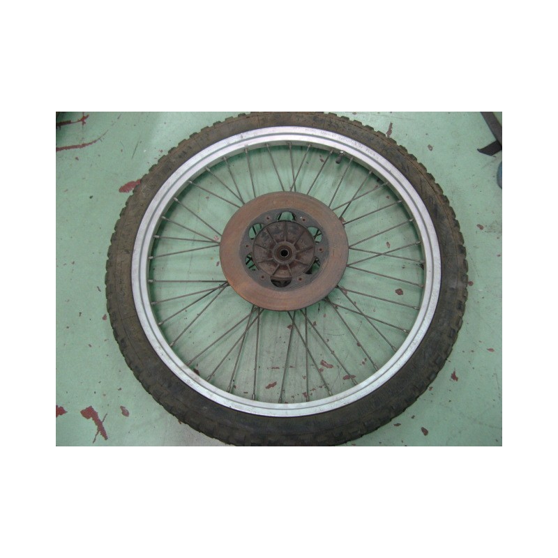 rueda completa de ciclomotor llanta aluminio 1,40 x 21 con disco
