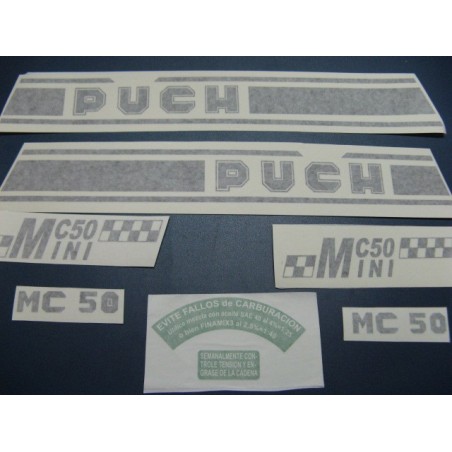 puch minicross MC50 juego de adhesivos