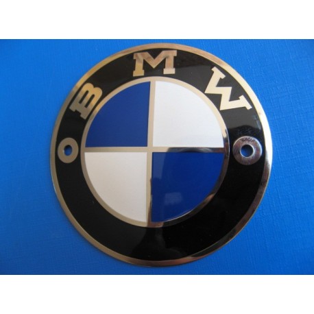 bmw emblema del deposito metalico de 70 mm