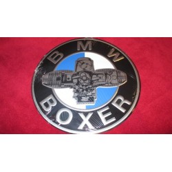 bmw boxer chapa decorativa en relieve de 30 cm