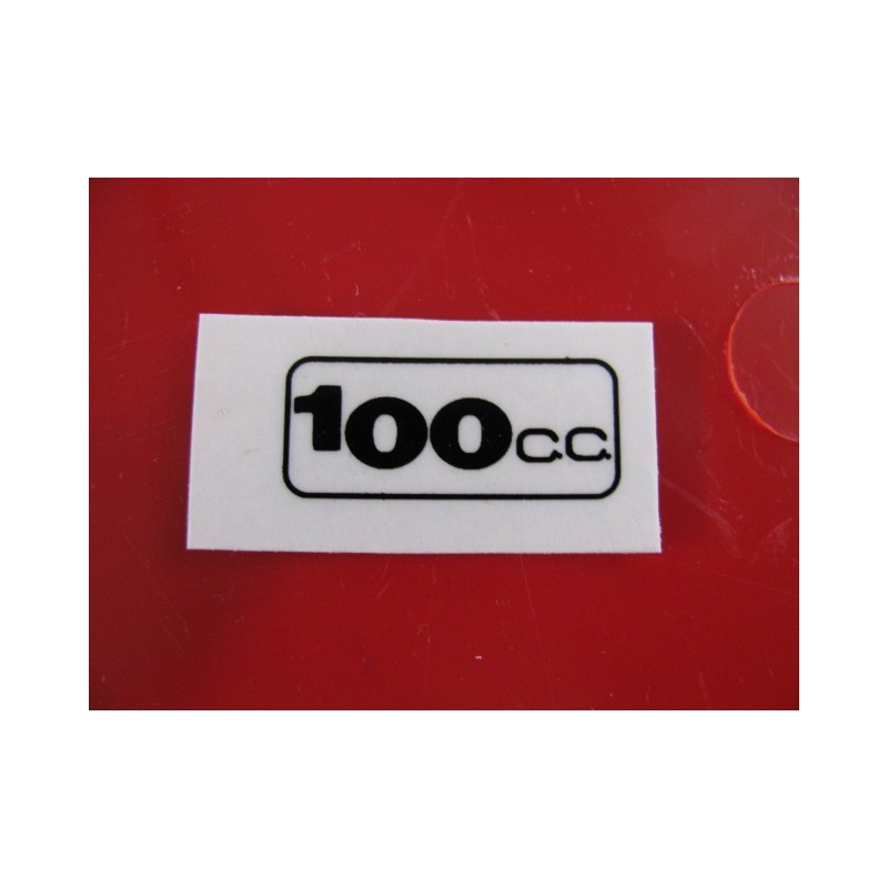 bultaco 100 adhesivo "100" del guardabarros trasero