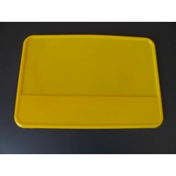 porta numero trial universal rectangular amarillo