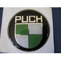 puch emblema en relieve de 53mm de diametro