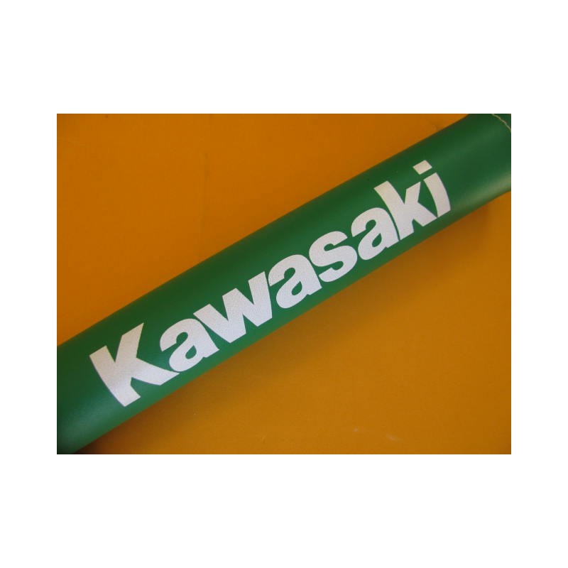 kawasaki protector manillar trial verde con relleno indeformable