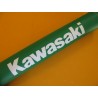 kawasaki protector manillar trial verde con relleno indeformable