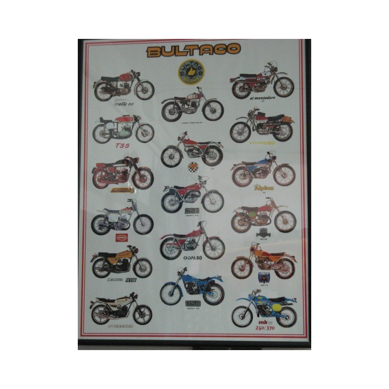Poster Bultaco 1 (60 x 80)