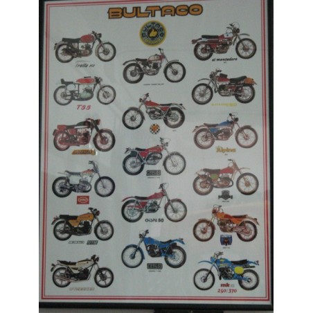 Poster Bultaco 1 de 60 x 80