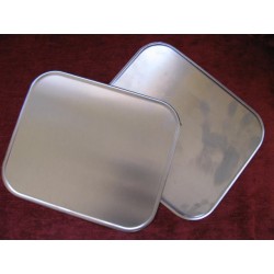 metallic plate size 30,5 x 26 cm 