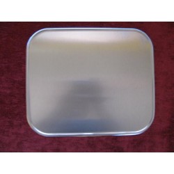 metallic plate size 30,5 x 26 cm 