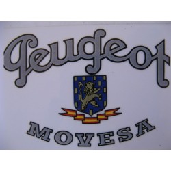 peugeot Movesa, emblema depósito lado derecho