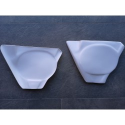 bulto pursang Mk5 MK6 MK7 Mk8 todas pareja de tapas laterales de plastico blanco