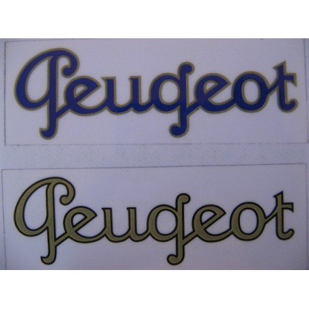 peugeot, palabra oro/negro