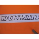 ducati, emblema blanco/negro