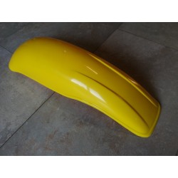 guardabarros trasero universal plasico amarillo ancho moto cross y enduro