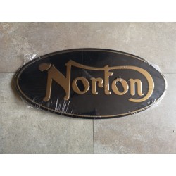 norton chapa decorativa en relieve de 42 x 20cm