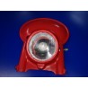 porta faro universal plastico rojo con cristal y optica ciclomotor y moto enduro