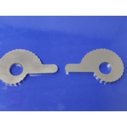 tensores de cadena (pareja) de aluminio montesa bultaco ossa