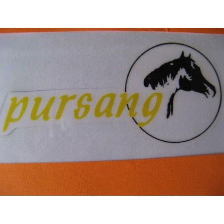bultaco pursang adhesivo "pursang" del lateral derecho del depós