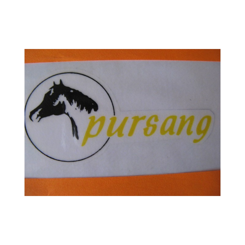 bultaco pursang adhesivo "Pursang" del lateral izquierdo del dep