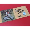 vespa super 125 catalogo publicitario con caracteristicas