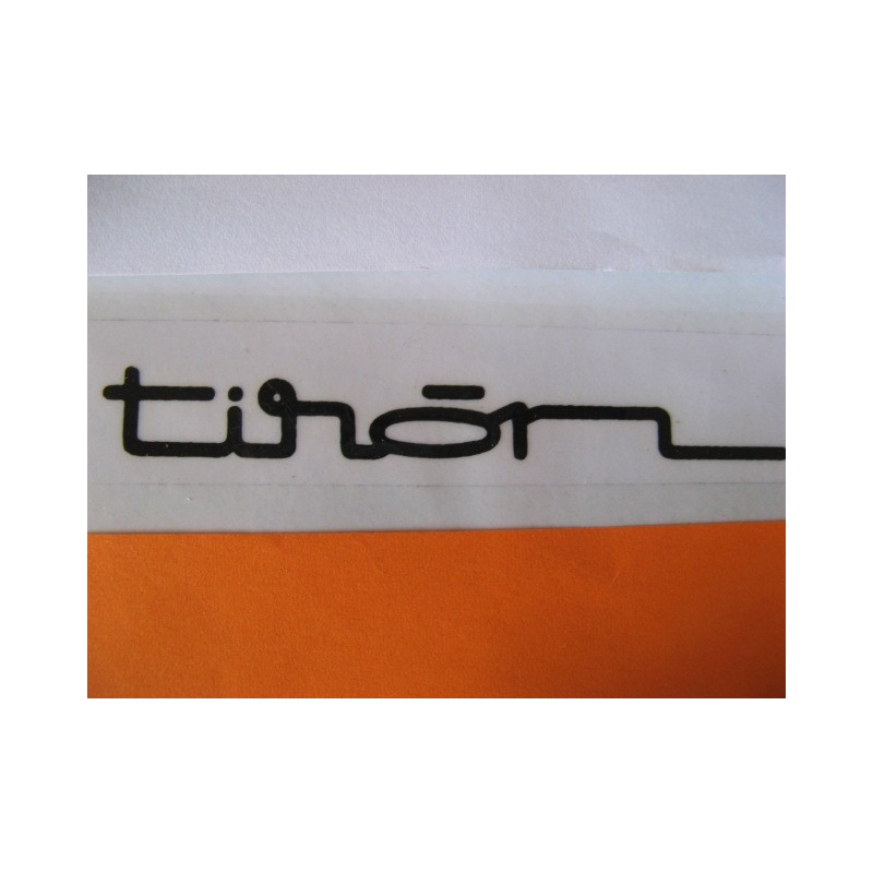 Bultaco Tiron, adhesivo "tiron "