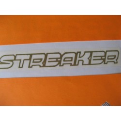 Bultaco Streaker adhesivo "streaker",transparente-oro