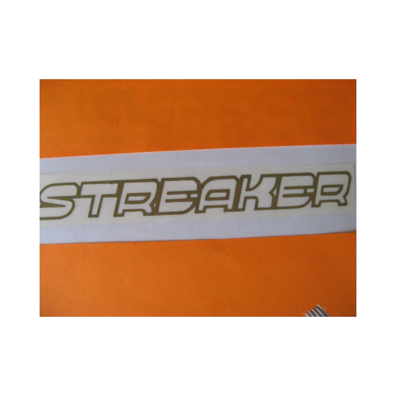 Bultaco Streaker adhesivo "streaker",transparente-oro