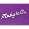 mobylette emblema de chapa