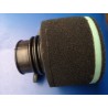 bultaco frontera y pursang filtro de aire con goma de 60 milimetros para acoplar carburador dell`orto o amal