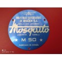 mosquito M50 emblema azul del motor