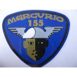 Bultaco Mercurio 155,emblema adhesivo "mercurio 155" del guardab