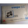 vespa 125 NC y 125 y 150 CL libro de despiece original