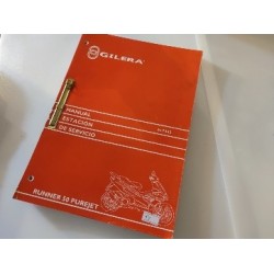 gilera runner 50 purejet libro de taller o reparaciones original