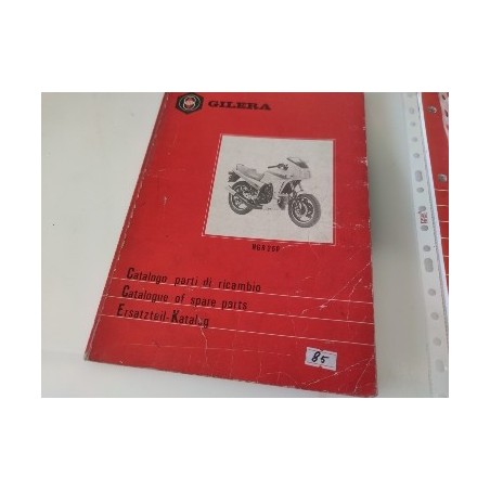 gilera ngr 250 libro de despiece original