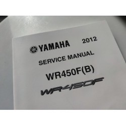 yamaha wr450 f 2012 manual de taller original en ingles