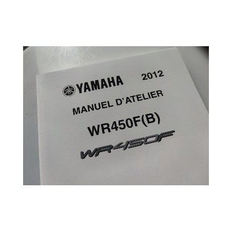 yamaha wr450 f de 2012 manual de taller original en frances