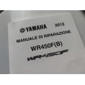 yamaha wr450 f  de 2012 manual de taller original en italiano